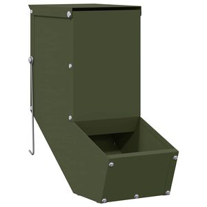 vidaXL Konijnenvoer Olijfgroen 12,5 x 26 x 28,5 cm 1 kg