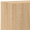 vidaXL 6-delige Tv-wandmeubelset bewerkt hout sonoma eikenkleurig