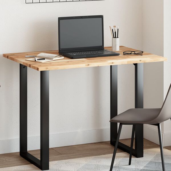 vidaXL Tafelblad rechthoekig 120x70x2 cm massief acaciahout