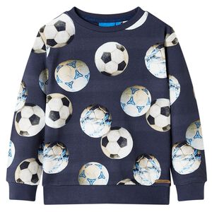 vidaXL Kindertrui 92 marineblauw