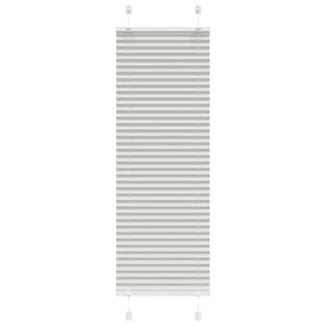 vidaXL Pliss&eacute; rolgordijn 40x100 cm stofbreedte 39,4 cm lichtgrijs