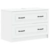 vidaXL Badkamer wastafelkast UTRECHT Wit 82 x 41 x 56 cm Bewerkt hout