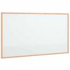 vidaXL Magnetisch whiteboard met massief grenenhouten frame 100x55 cm
