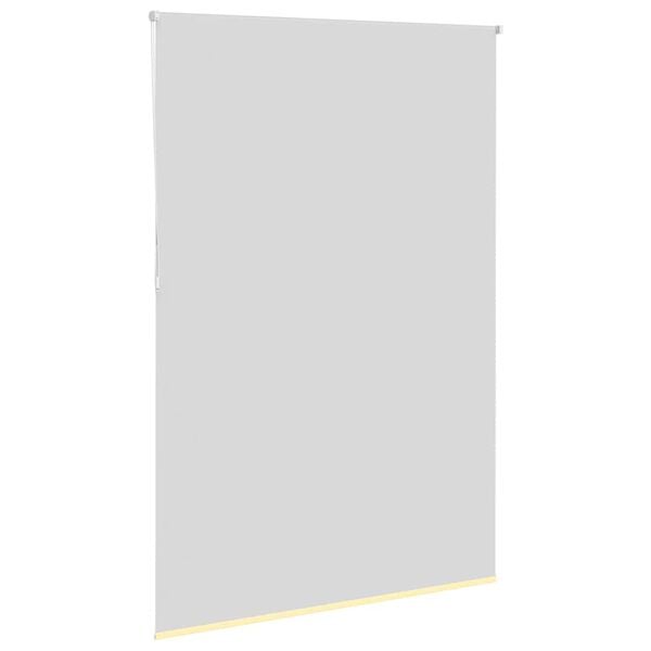 vidaXL Rolgordijn verduisterend 145x210 cm stofbreedte 141,6 cm geel