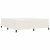 vidaXL Bedframe met matras Cr&egrave;me 180 x 200 cm Stof