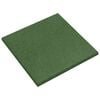 vidaXL Valbescherming Tegels 6 pcs Groen 50 x 50 cm Rubber