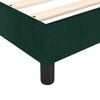 vidaXL Boxspring bed 90x200 cm fluweel donkergroen