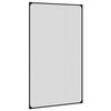 vidaXL Insectenhor voor ramen magnetisch 80x140 cm antracietkleurig