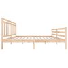 vidaXL Bedframe massief hout 200x200 cm