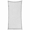 vidaXL Aanhangwagennet elastisch touw 6x3 m polypropeen zwart