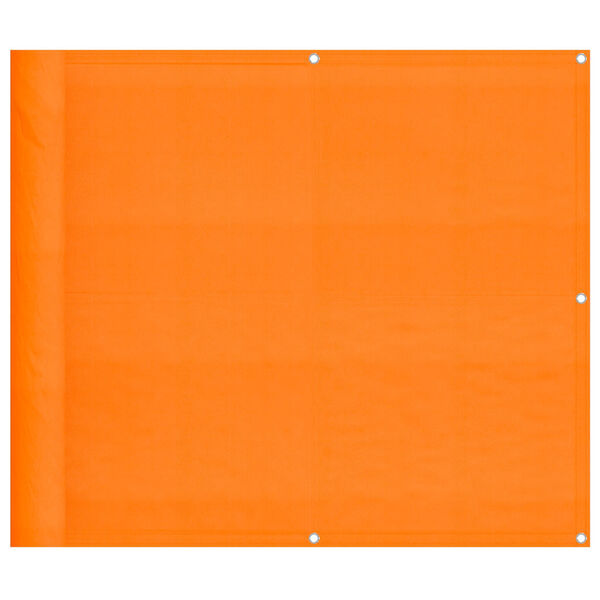 vidaXL Balkonscherm Oranje 90x1000 cm 100% Polyester Oxford
