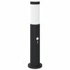 vidaXL Bolderverlichting met sensor 50 cm RVS IP44