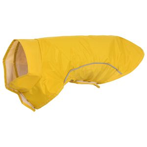 vidaXL Hondenregenjas met reflecterende strips polyester geel XXS