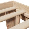 vidaXL Bedframe zonder matras massief grenenhout 90x190 cm