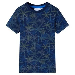 vidaXL Kindershirt 104 marineblauw