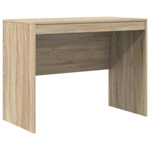 vidaXL Bureau Sonoma Eiken 100 x 50 x 76 cm