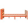vidaXL Bedframe zonder matras massief grenenhout wasbruin 160x200 cm