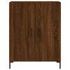 vidaXL Dressoir 69,5x34x90 cm bewerkt hout bruin eikenkleur