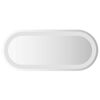 vidaXL Badkamerspiegel LED ovaal 60x25 cm