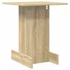 vidaXL Bijzettafel Sonoma Eiken 44,5 x 45 x 55 cm Bewerkt hout