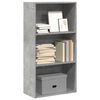 vidaXL Boekenkast 60x30x114 cm bewerkt hout betongrijs