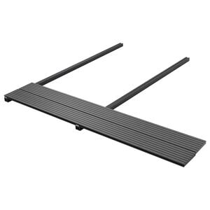 vidaXL Terras plank 16 st Grijs WPC