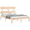 vidaXL Bedframe zonder matras massief grenenhout 120x200 cm