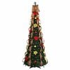vidaXL Kunstkerstboom met 150 LED met standaard Groen 180 cm PVC