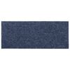 vidaXL Trapmatten Zelfklevend 30 stuks 60x25 cm Grijs Blauw Rechthoekig