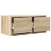 vidaXL Tv-meubelen 2 st 60x31x25,5 cm bewerkt hout sonoma eikenkleurig