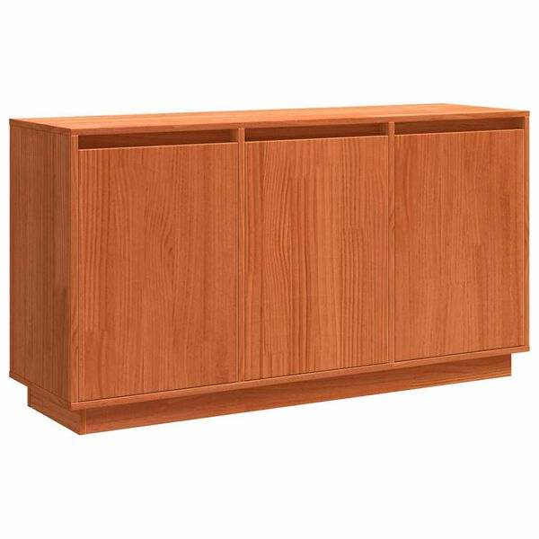 vidaXL Dressoir Bruin Eiken 111 x 34 x 60 cm Massief grenenhout