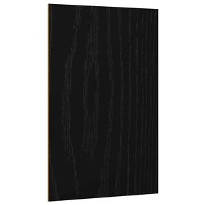vidaXL Decorpanelen 12 st Zwart eiken 40 x 60 x 0,27 cm Bewerkt hout