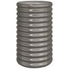 vidaXL Plantenbak 40x40x68 cm gegalvaniseerd staal grijs