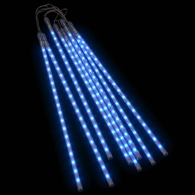 vidaXL Meteoorlichten 8 st 288 LED's binnen/buiten 50 cm blauw