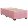 vidaXL Bedframe fluweel roze 90x190 cm