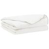 vidaXL Dekbed FULDA 220 x 240 cm Zomer 100 GSM 90% Gansendons Wit