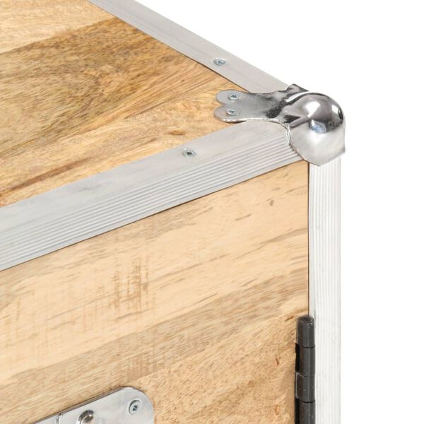 vidaXL Dressoir met 2 deuren 70x30x69 cm massief mangohout