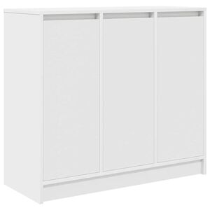 vidaXL Dressoir 85x34x76 cm bewerkt hout wit