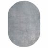 vidaXL Hoogpolig vloerkleed NAVARRA 300x200 cm polyester lichtgrijs