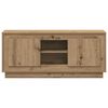 vidaXL TV-kast Artisan Eiken 102 x 35 x 45 cm Bewerkt hout
