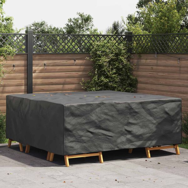 vidaXL Meubelhoes Effen Zwart 200 x 190 x 85 cm 210D