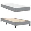 vidaXL Boxspringbed met matras Lichtgrijs 80 x 200 cm Stof
