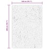vidaXL Vloerkleed ARBIZU binnen en buiten vintage stijl 140x200 cm