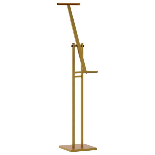 vidaXL Beurs Displays Goud 26,5 x 26,5 x 127 cm Staal