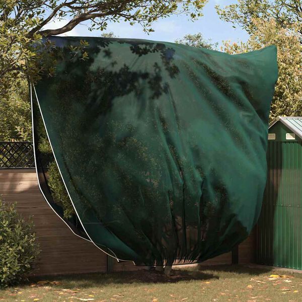 vidaXL Vorstbescherming Plantenfleece Covers 3 pcs Groen 3 x 3,93 m