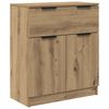 vidaXL Dressoir met lade 3 pcs Artisan Eiken Bewerkt hout