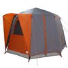 vidaXL Huisje Tent met dak Grijs en Oranje 320 x 320 x 203 cm