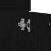 vidaXL Badkamermeubelset met lade 2 pcs Zwart Eiken 90 x 38.5 x 46 cm