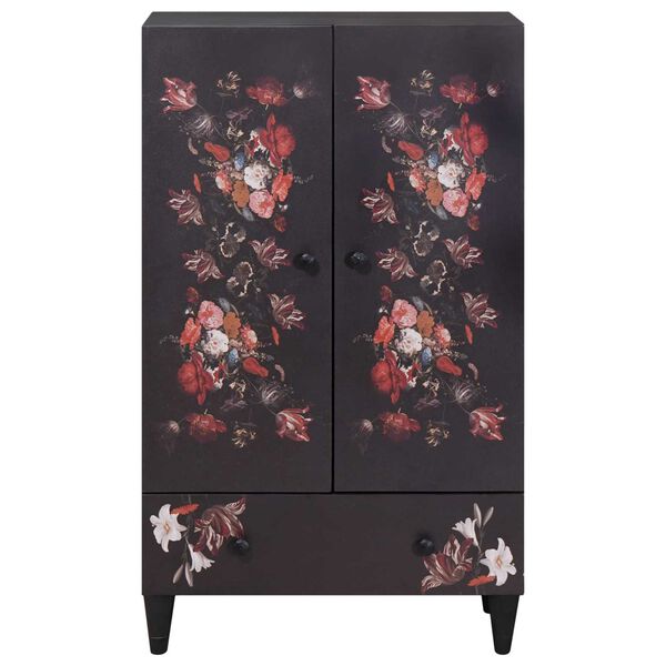 vidaXL Opslagkasten Multikleur 60 x 33,5 x 100 cm Massief Mango Hout