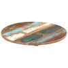 vidaXL Tafelblad rond 25-27 mm 40 cm massief gerecycled hout